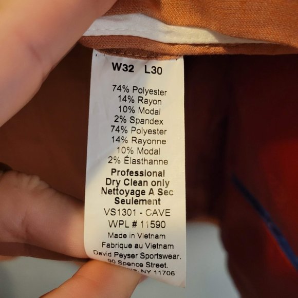 38S suit with 32W 30L pants (suit fits like 38R) Salmon colored? - Picture 4 of 5